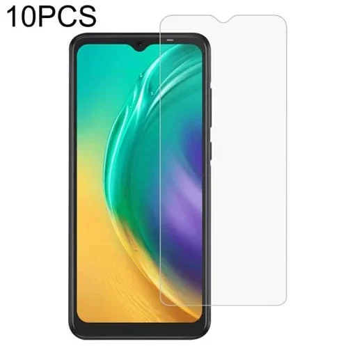 10 PCs Película de Vidrio Templado Tecno Pop 4 Pro 0.26mm 9H 2.5D