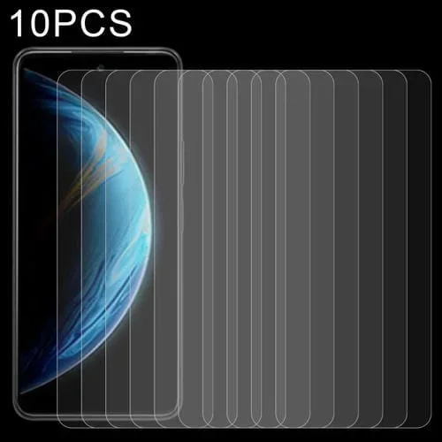 10 PCs Película Vidrio Templado Infinix Cero 5G 0.26mm 9H 2.5D