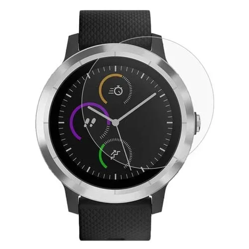 2 PCs Película de Pantalla Vidrio Templado Enkay Hat-Prince para Garmin Vivoactive 3 0.2mm 9H (Transparente)