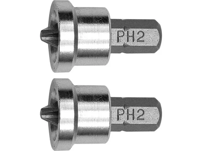 2 Phillips-bits con protección Gr, PH2 alta calidad