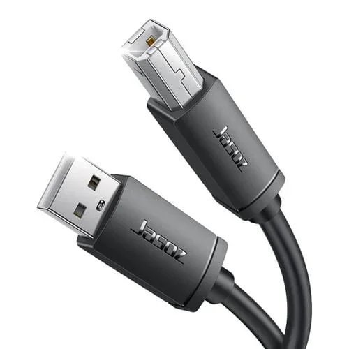 3 Cables de Impresión de Datos USB Jasoz de Cobre sin Oxígeno, Longitud 10M