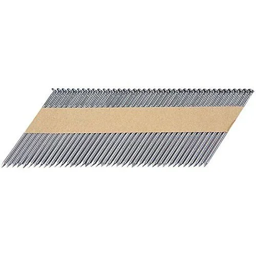 3000 clavos en tiras 34° 3.3x83mm cabeza D lisos galvanizado Makita F-30643