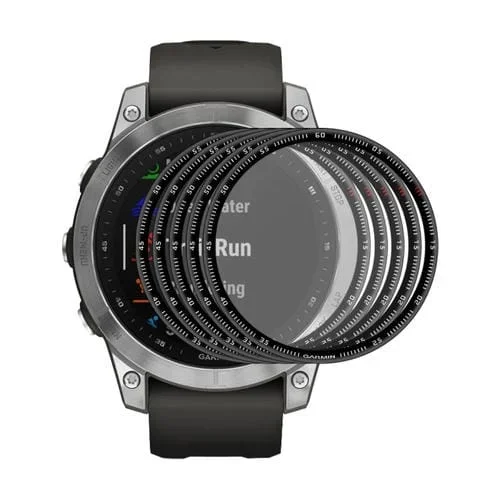 5 PCs Protector de Pantalla Enkay 3D Soft PC Edge + Pmma HD para Garmin Fenix 7X