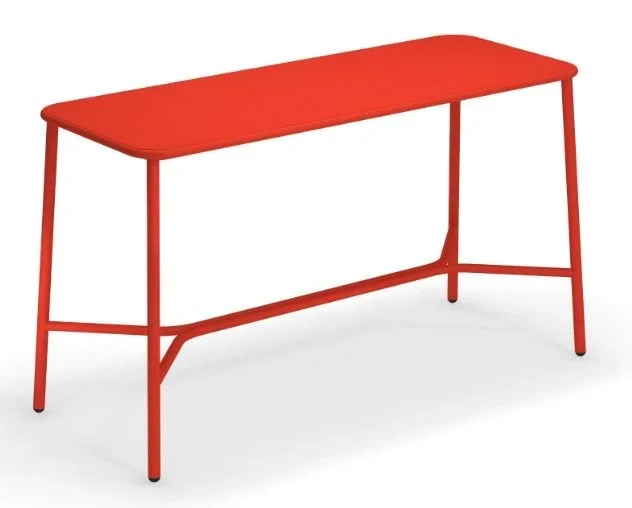 541 yard tavolo 120×70 rosso/frassino fsc 100%