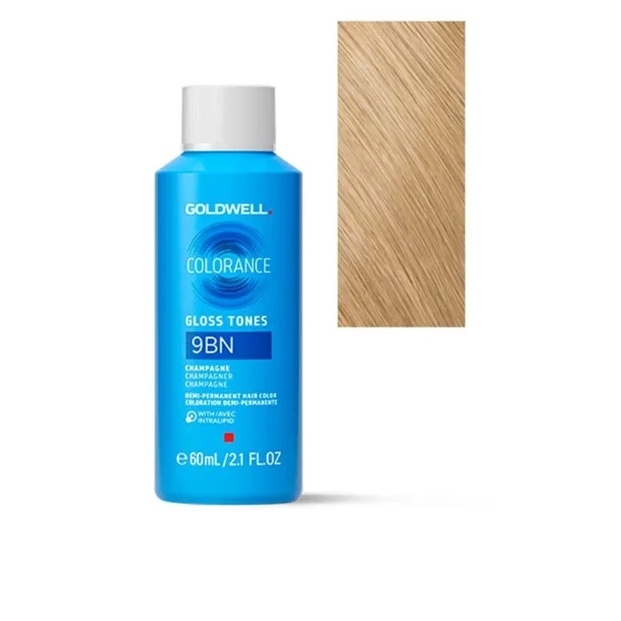 9BN Goldwell Colorance Gloss Tones 60ml – coloración demi-permanente
