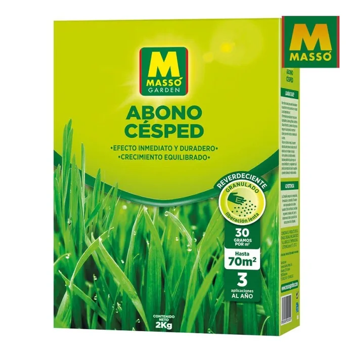 Abono para cesped 2kg 244027 massó