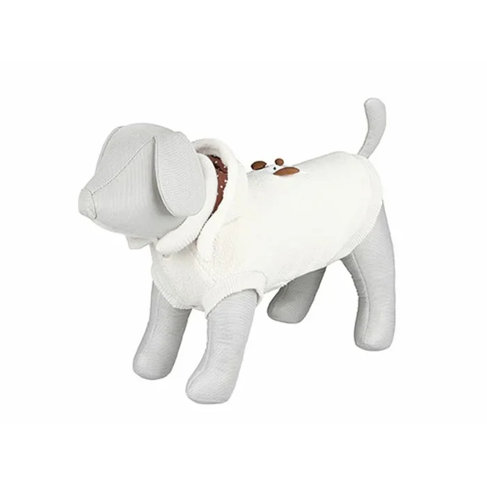 Abrigo para perro trixie hermy beige l 55 cm
