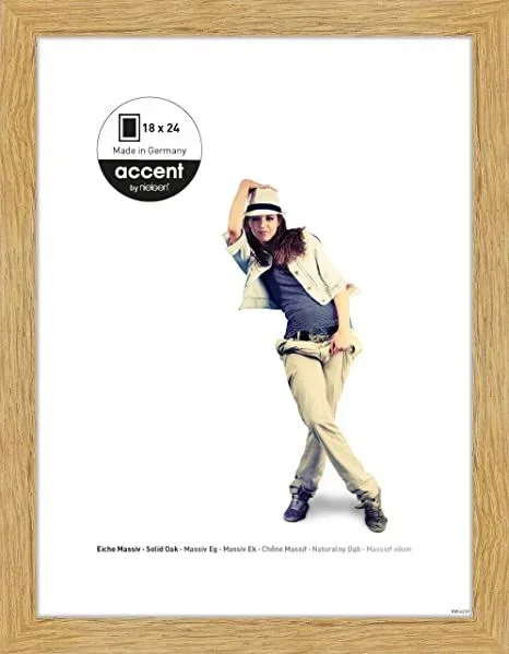 accent by nielsen marco de madera Scandic, 30×40 cm, roble