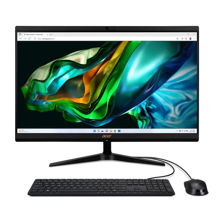 Acer Aspire C24-1800 Intel® Core™ i5 i5-12450H 60,5 cm (23.8″) 1920 x 1080 Pixeles PC todo en uno 8 GB DDR4-SDRAM 512 GB SSD Windows 11 Home Wi-Fi 6E (802.11ax) Negro