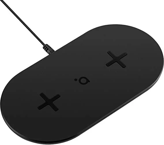 Acme ch305 dual wireless charger qi certified