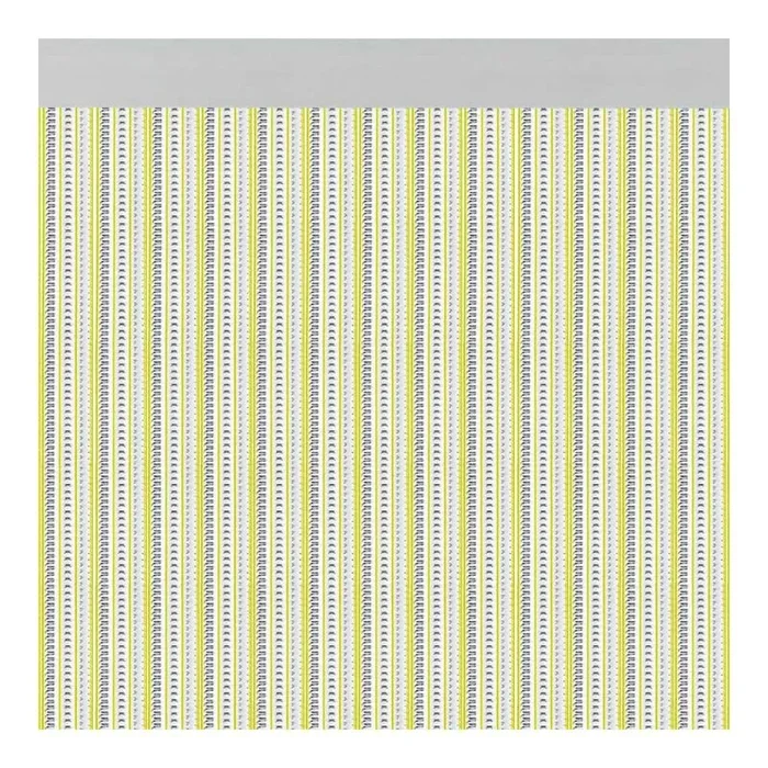 Acudam Cortina Brescia Puertas Amarillo Exterior PVC Aluminio 90 x 210 cm