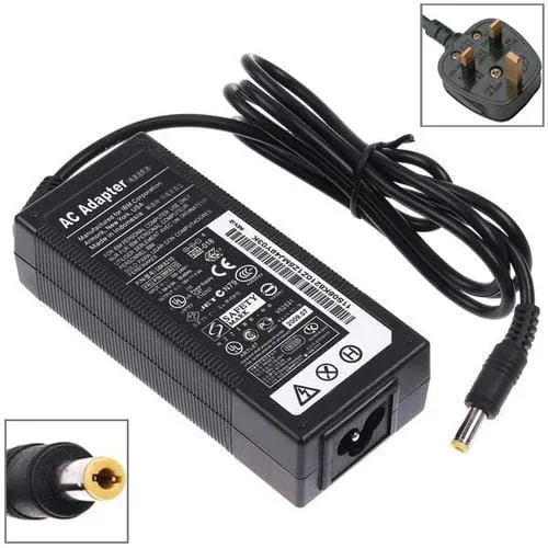Adaptador de CA para Computadora Portátil Lenovo 19V 4.74A 90W Enchufe Reino Unido Puntas 5.5 x 2.5mm
