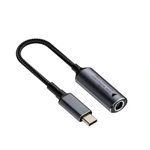 Adaptador de Carga para Computadora con Salida Macho USB-C / Tipo C 140 W CC 5 V / 9 V / 20 V Hembra (7909)
