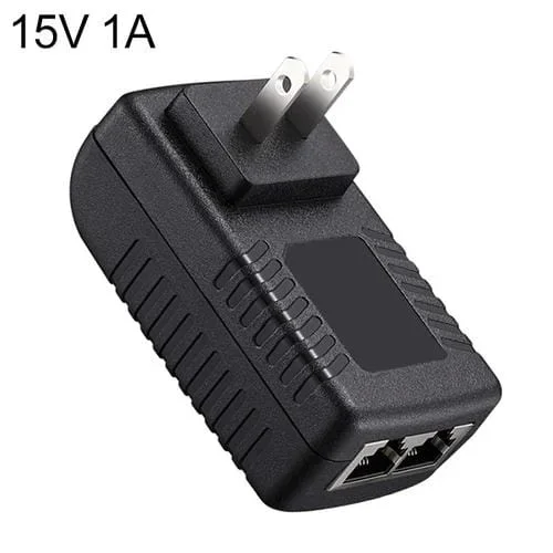 Adaptador de corriente 15V 1A para router AP wireless PoE (EE.UU)