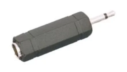 Adaptador JACK 2,5 Macho Mono A JACK 6,3Hembr Mono