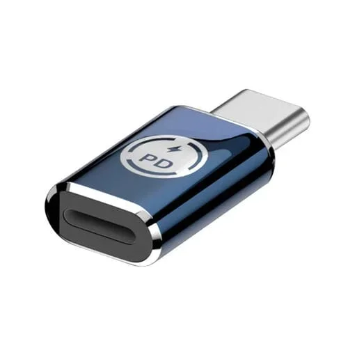 Adaptador Macho 8 Pines a USB-C Tipo C Carga y Datos (Recto)