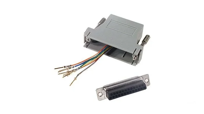 Adaptador RJ45 A Sub-D25 Macho