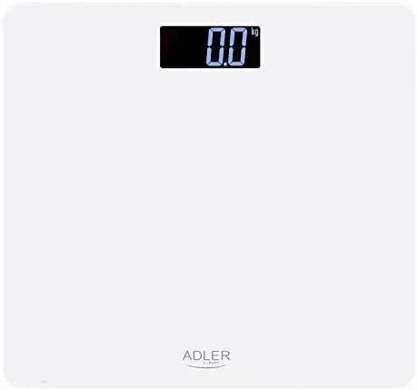 Adler AD 8157W báscula de baño Plaza Blanco Báscula personal electrónica