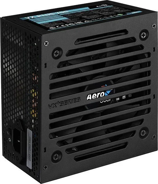 Aerocool VX PLUS 700 unidad de fuente de alimentación 700 W 20+4 pin ATX ATX Negro