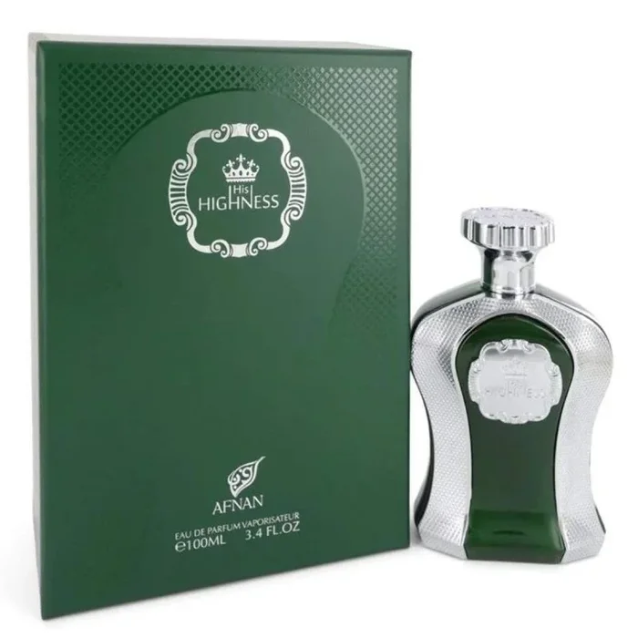 Afnan His Highness Green Eau De Parfum Spray Unisex 100 ml for Men