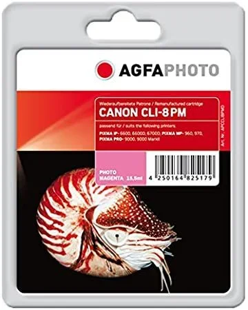 Agfaphoto cli-8 pm photo magenta with chip