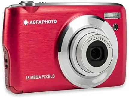 AgfaPhoto Compact Realishot DC8200 1/3.2″ Cámara compacta 18 MP CMOS 4896 x 3672 Pixeles Rojo
