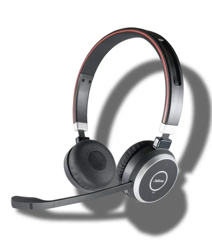 AGFEO Evolve 65 BT Duo Auriculares Inalámbrico Diadema Llamadas/Música Bluetooth Gris