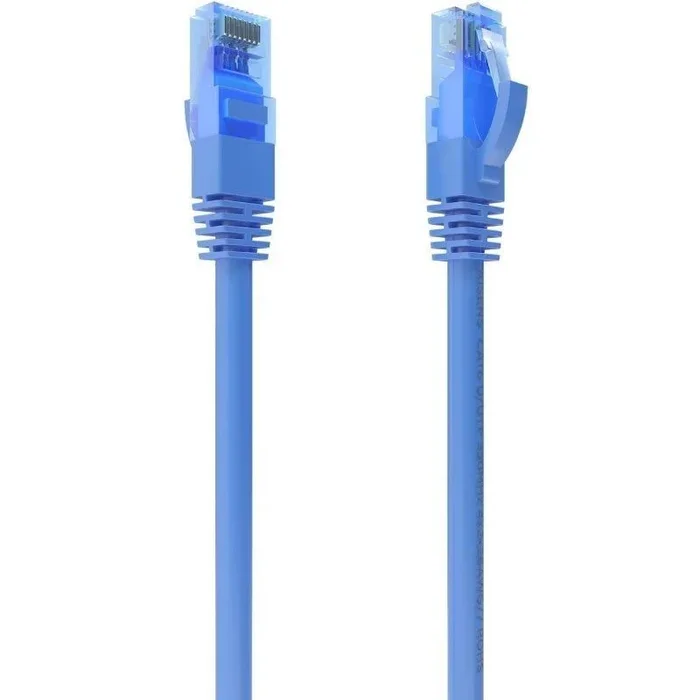 AISENS – A135-0795 – Cable de Red Latiguillo RJ45 Cat.6 UTP Awg26 CCA, Azul, 25cm