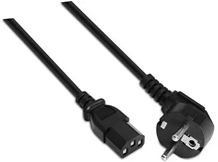 AISENS A132-0170 cable de transmisión Negro 10 m CEE7/7 C13 acoplador