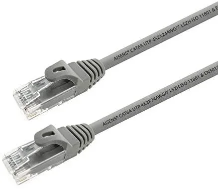 AISENS A145-0330 cable de red Gris 10 m Cat6a U/UTP (UTP)