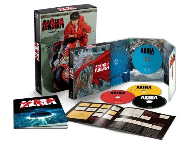 Akira Edición 30º Aniversario Blu-Ray Edición Caja Metálica Blu-ray