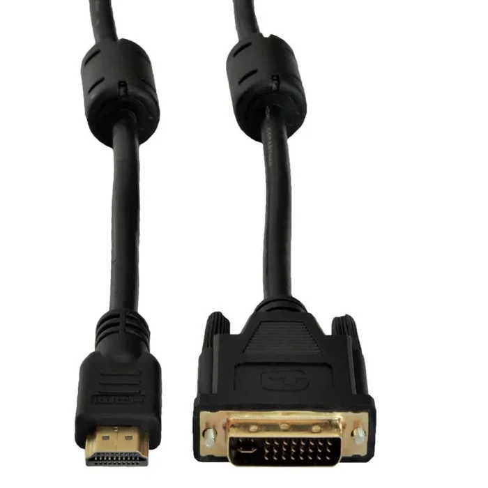 Akyga AK-AV-11 Adaptador de Cable de vídeo 1,8 m HDMI Tipo A (Estándar) DVI-D Negro – Adaptadores de Cable de vídeo (1,8 m, HDMI Tipo A (Estándar), DV