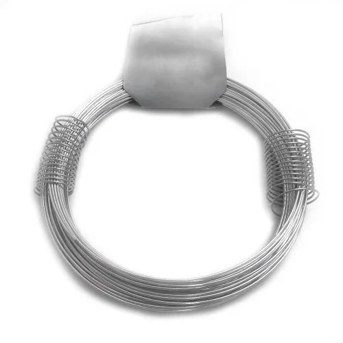 Alambre zincado n° 5, 160 gr, calibre 1,00 mm x 27 m