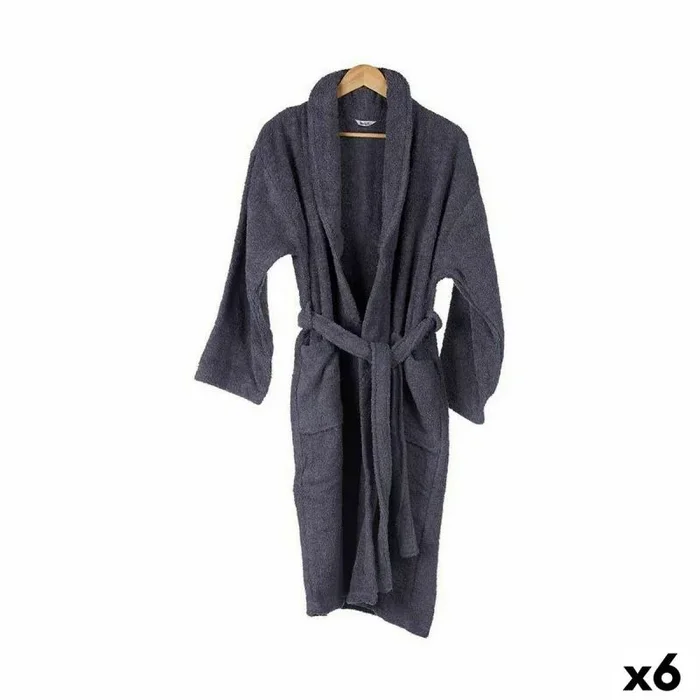 Albornoz l/xl gris (6 unidades)