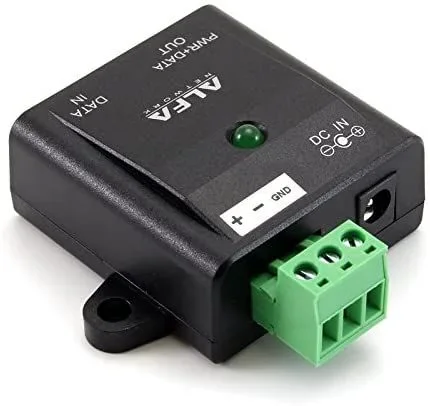 Alfa Network Convertidor Gigabit PoE Industrial, APOE03G