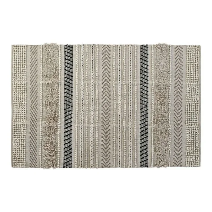Alfombra dkd home decor algodón boho (160 x 230 x 1 cm)