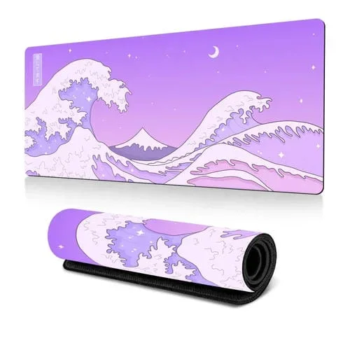 Alfombrilla de Ratón para Juegos Big Wave 400 x 900 x 3 mm de Goma Antideslizante (N.º 27)