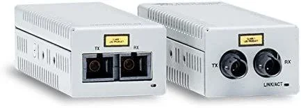 Allied Telesis AT-DMC100/LC-00 convertidor de medio 100 Mbit/s 1310 nm Multimodo Gris