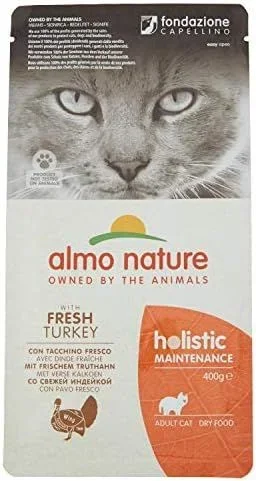 Almo Nature 8001154121292 alimento seco para gatos 400 g Adulto Pavo