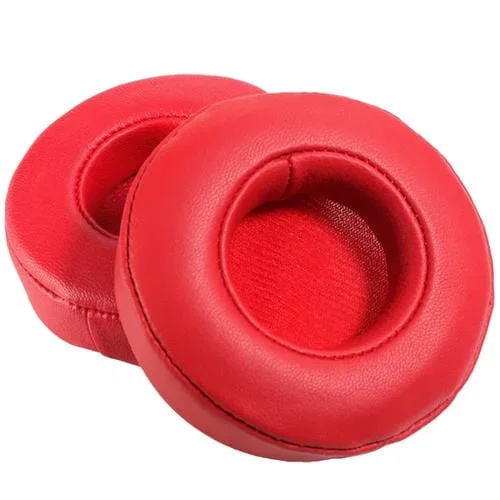 Almohadillas para Auriculares Beats Pro Piel de Oveja Esponja (Rojo) 2 Piezas
