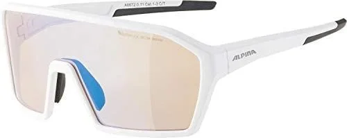 ALPINA RAM Q-LITE V – Selbsttönende, Bruchfeste & Beschlagfreie Sport- & Fahrradbrille Mit 100% UV-Schutz Für Erwachsene