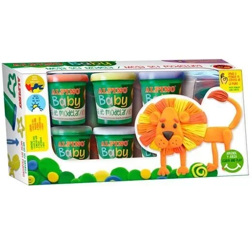 Alpino DP002005 compuesto para cerámica y modelaje Set de utensilios para jugar con plastilina Multicolor 23 pieza(s)