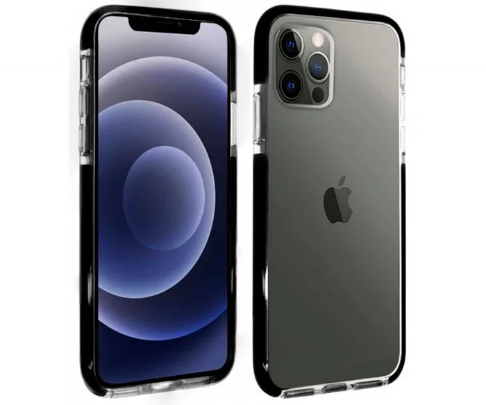 Altadif ALTCIP12PMSTRG funda para teléfono móvil 17 cm (6.7″) Negro, Transparente