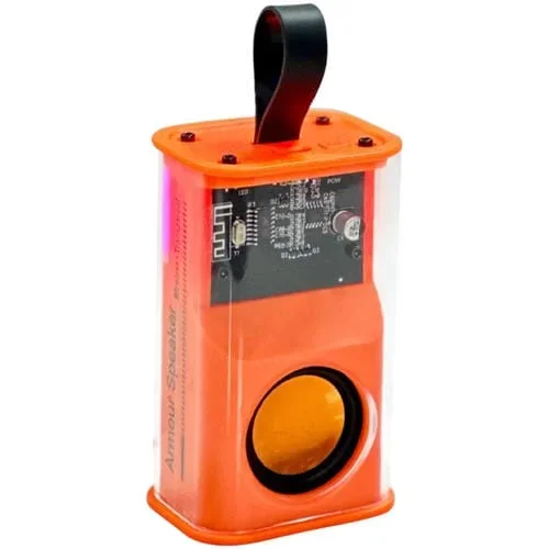 Altavoz Bluetooth Bullet TWS Portátil 5 W (Naranja)