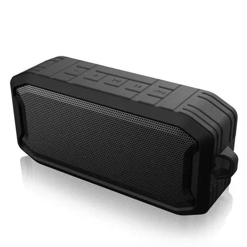 Altavoz inalámbrico Bluetooth M3 mini box impermeable soporte FM TF U Disk (Negro)