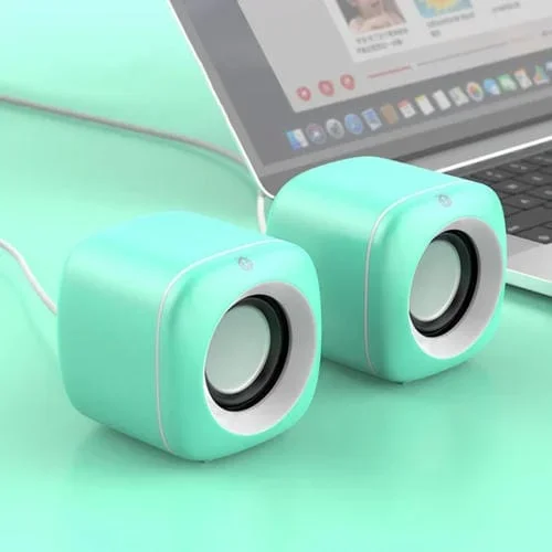 Altavoz USB Controlado por Cable A1 9D Sound Versión Premium (Azul)
