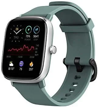 Amazfit GTS 2 Mini Reloj Inteligente Smartwatch Duración de Batería14 días 70 Modos Deportivos Medición del Nivel SpO2 Monitorización de Frecuencia Cardíaca, (Color Negro)