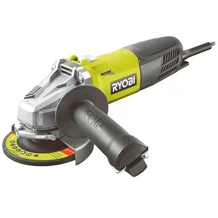 Amoladora ryobi rag800-115g/ 800w/ bolsa de transporte