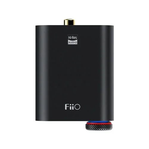 Amplificador de Auriculares Portátil Fiio K3 DSD USB DAC para PC Compatible Coaxial Optical 2.5 Balance (Negro)