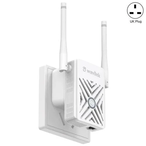 Amplificador de Señal Repetidor AP Inalámbrico WIFI N300 Wavlink WN578W2 Enchufe Reino Unido Home Office